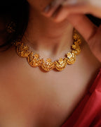 ORO- Gold Necklace set