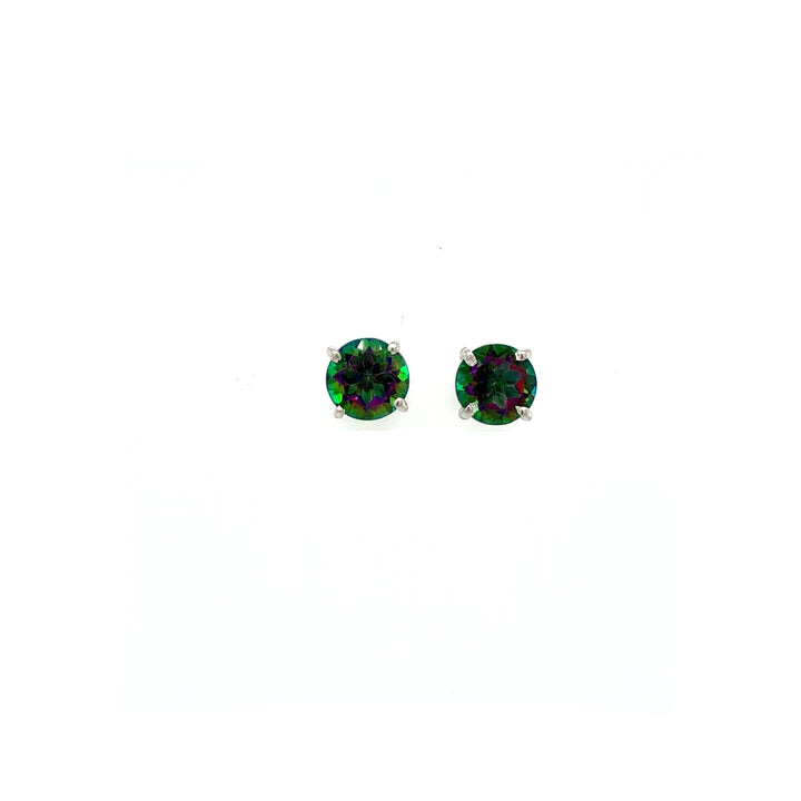 ARTEMIS- Mystic topaz Earrings In 925 silver