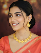 ORO- Gold Necklace set