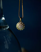 FLORA-AD Pendant Necklace & Stud Earrings Set