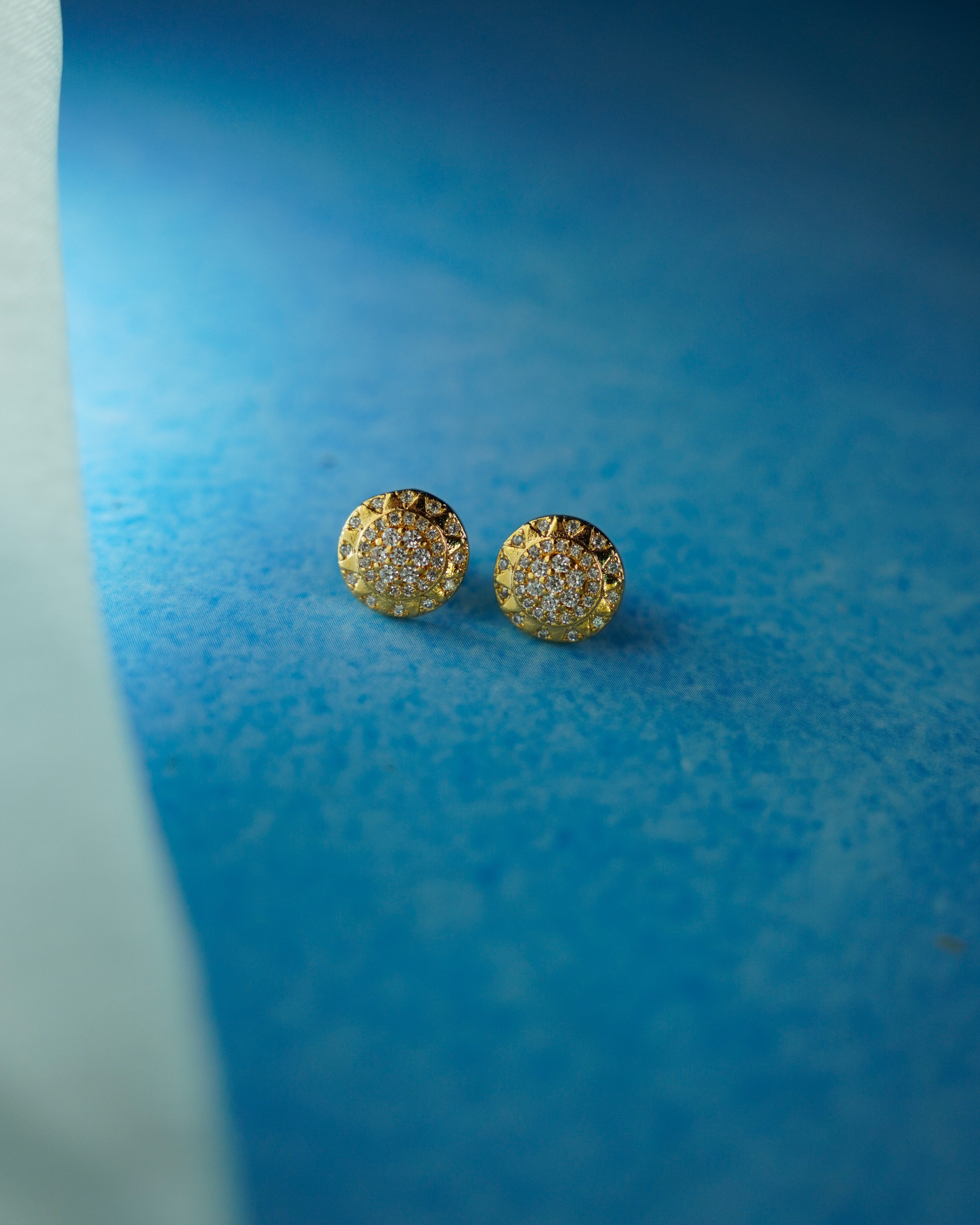 FLORA-AD Pendant Necklace & Stud Earrings Set