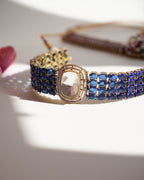 ZIKHIN- Elegant Diva Choker Necklace With Matching Earrings