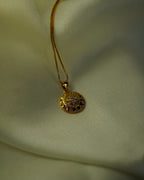 FLORA-AD Pendant Necklace & Stud Earrings Set