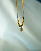 FLORA- American Diamond Pendant Necklace
