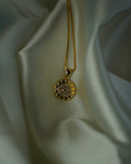 FLORA-AD Pendant Necklace & Stud Earrings Set