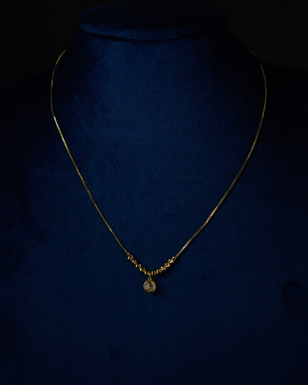 FLORA- American Diamond Pendant Necklace