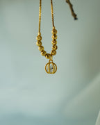 FLORA- American Diamond Pendant Necklace