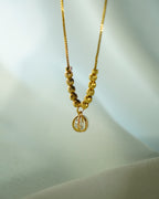 FLORA- American Diamond Pendant Necklace